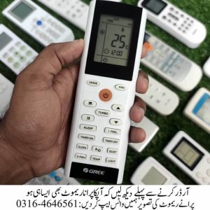 Gree Inverter AC Remote for Fairy AC T3 and Pular Series (Inverter & Non-Inverter)