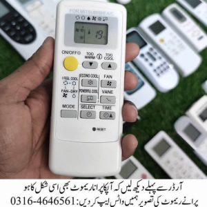 Mitsubishi AC Remote Control - Mr SLIM Remote - Check Price in Pakistan