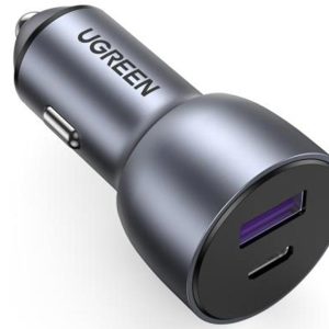 UGREEN CD213 USB-A + USB-C Fast Car Charger