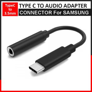 type c to 3.5mm audio handsfree adapter connector