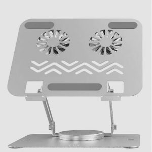 HAWK L018 Adjustable 360 Laptop Cooling Stand With Dual Fans